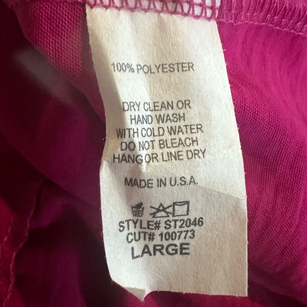 St. Tropez Sleeveless Tie-Shoulder Tiered Mini Dress - Fuchsia - Picture 5 of 5